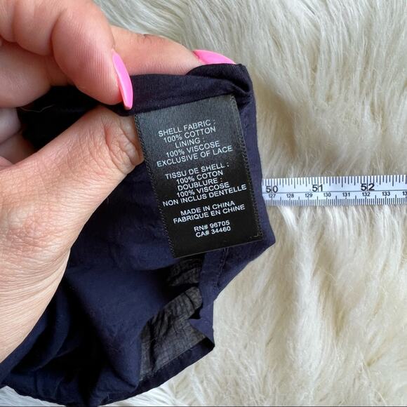 Rebecca Taylor Mariana Gauze Eyelet Dress Size 0 - Picture 8 of 9